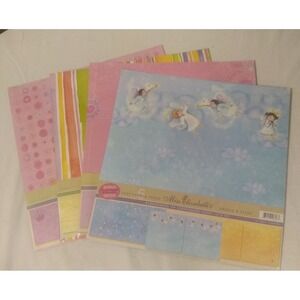 Miss Elizabeth's Scrapbooking Easy Pages Lot Of 4 Pkg 12"x12" Assorted NEW READ